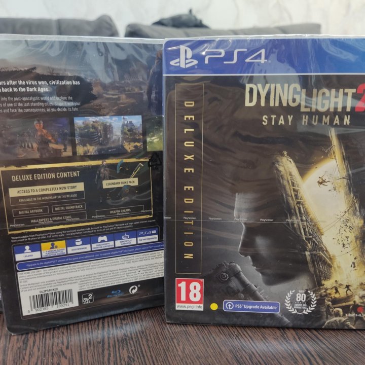 Dying Light 2 Deluxe Edition PS4/PS5 диск