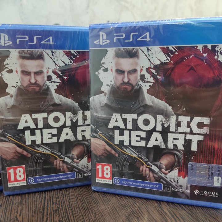 Atomic Heart PS4/PS5 диск