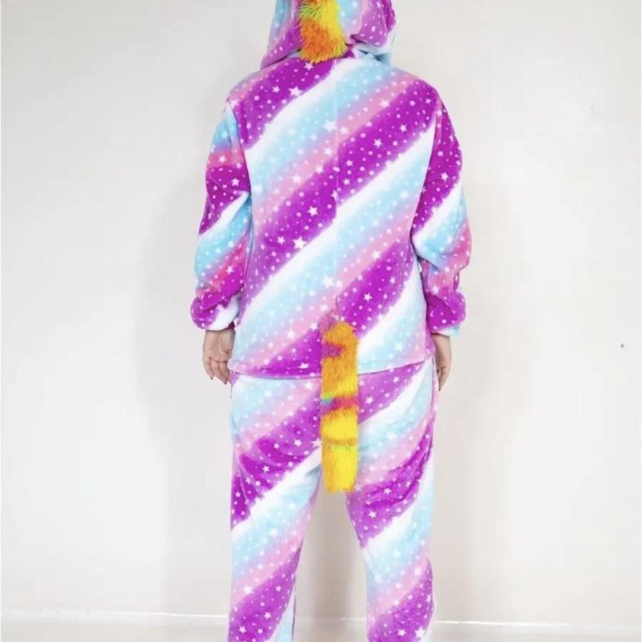 Кигуруми пижама единорога комбинезон