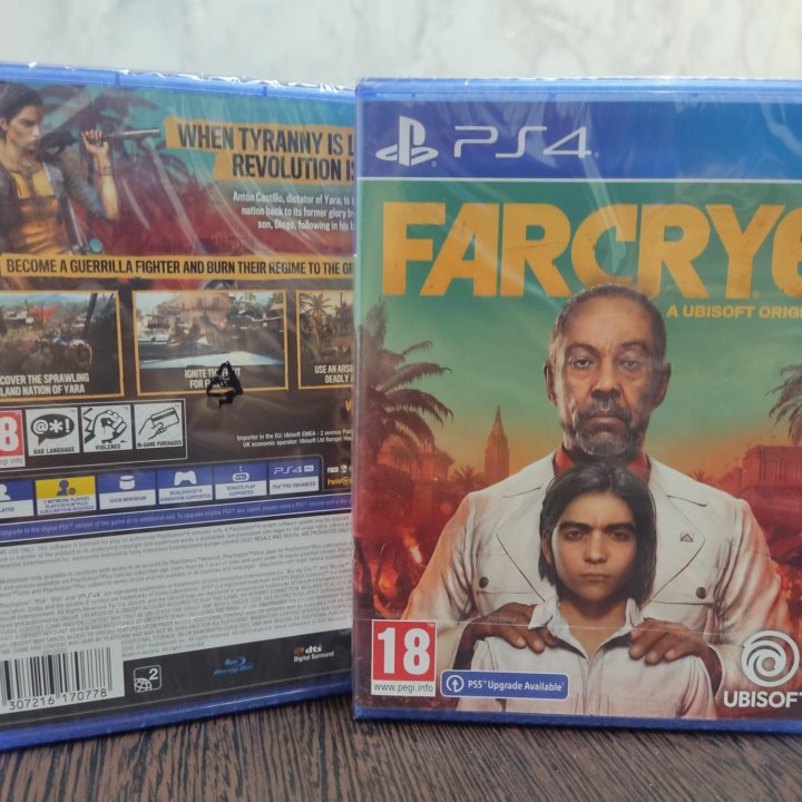 Far Cry 6 PS4/PS5 диск