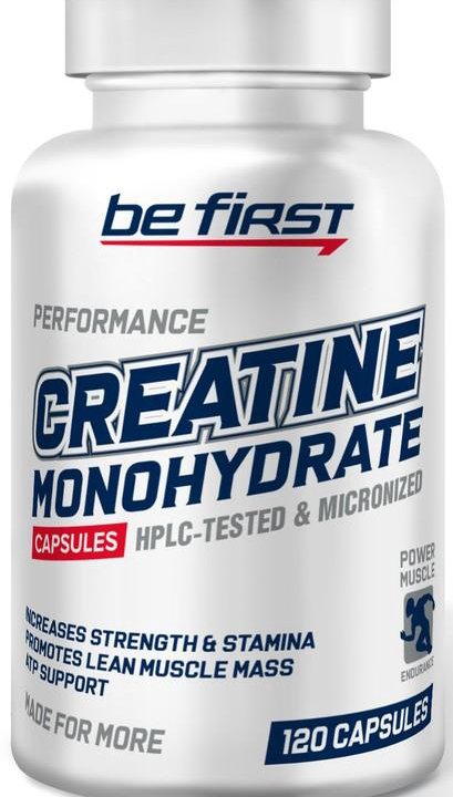 Креатин Be First Creatine Monohydrate Capsules 120 капсул