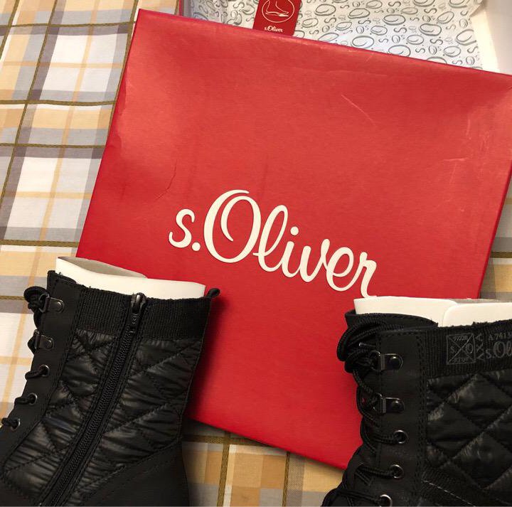 38 размер «S. Oliver» Германия высоки ботинки