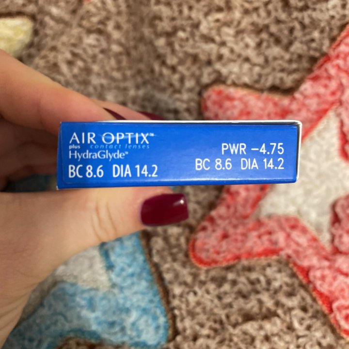 Линзы контактные air optix