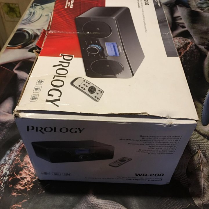 Акустическая система Prology WR-200. ИнтернетРадио