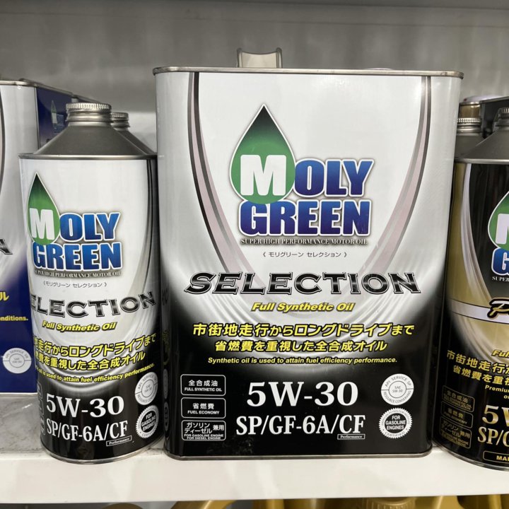 Moly Green Selection 5W30 4л синт +ЗАМЕНА и фильтр