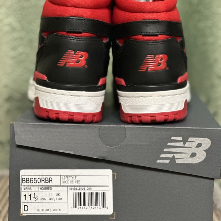 Кроссовки мужские New Balance BB650RBR Оригинал