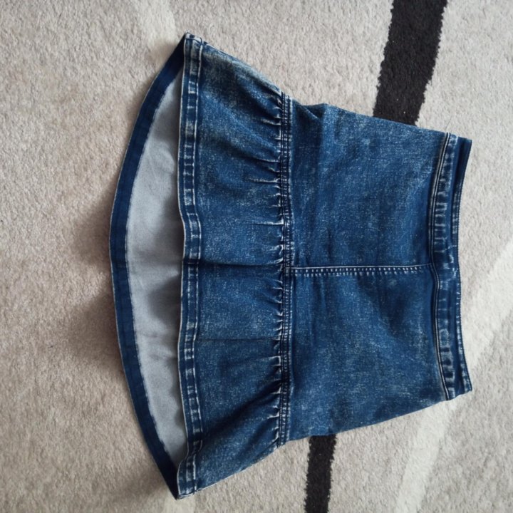 Юбка джинсовая