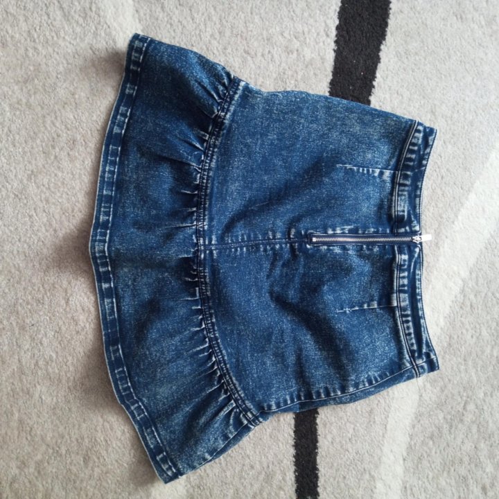 Юбка джинсовая