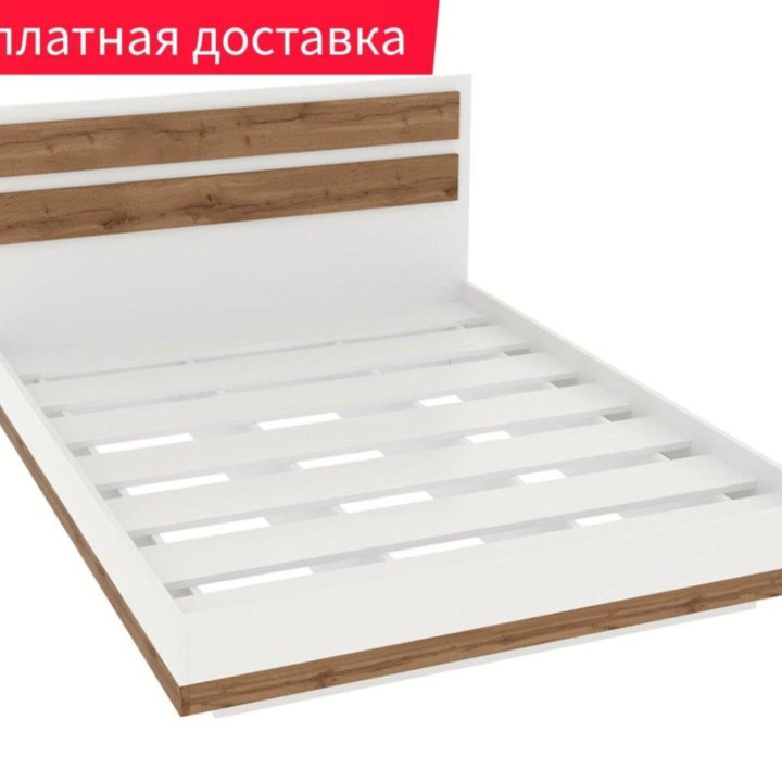 Кровать Лотос парящая 06-KR 160х200 см Белый