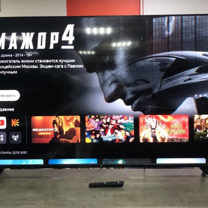 Dexp 55(140)/Smart TV/Wi-Fi/4k UHD (3840x2160)