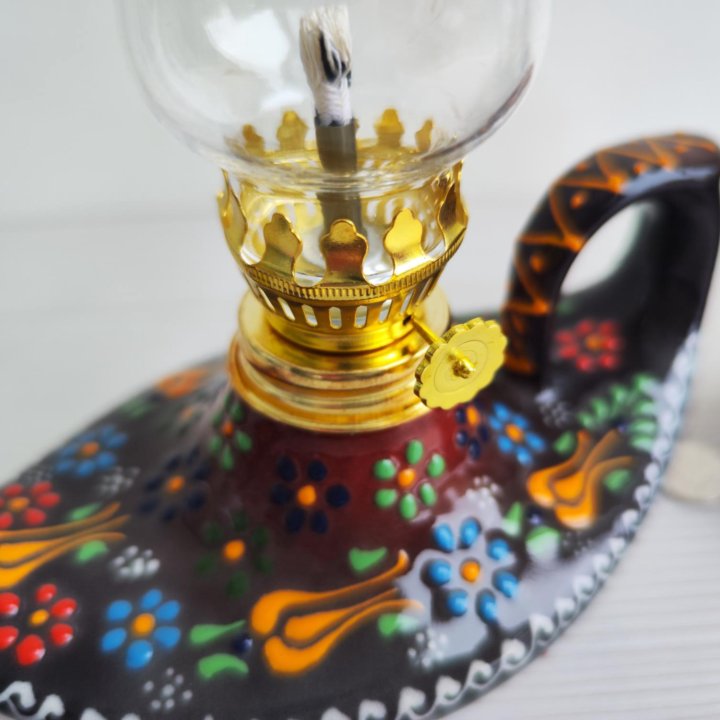 Масляная керосиновая лампа Турция