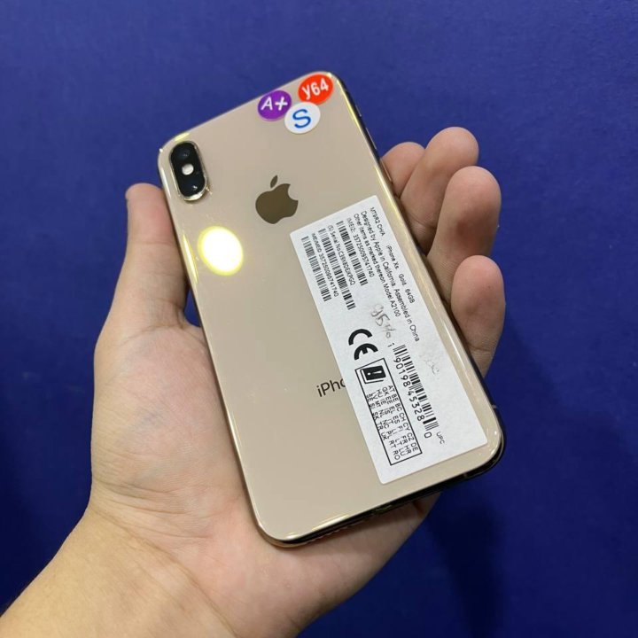 Б/У iPhone Xs 64Гб Золотой (А+)