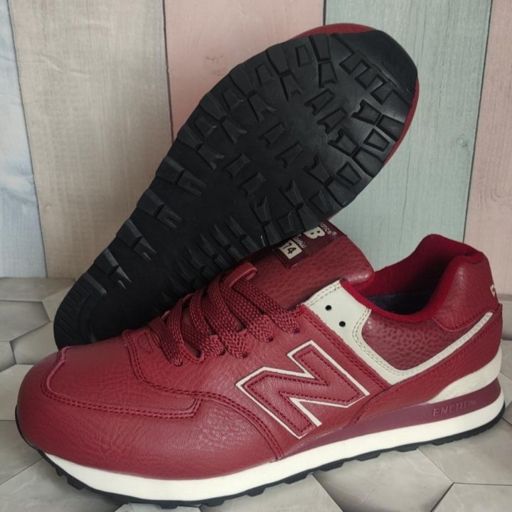 КРОССОВКИ МУЖСКИЕ ЗИМНИЕ НА МЕХУ NEW BALANCE 574