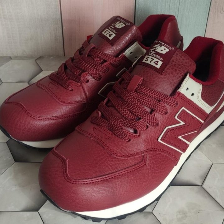 КРОССОВКИ МУЖСКИЕ ЗИМНИЕ НА МЕХУ NEW BALANCE 574