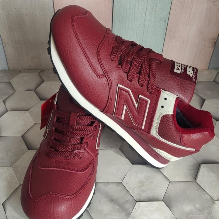 КРОССОВКИ МУЖСКИЕ ЗИМНИЕ НА МЕХУ NEW BALANCE 574