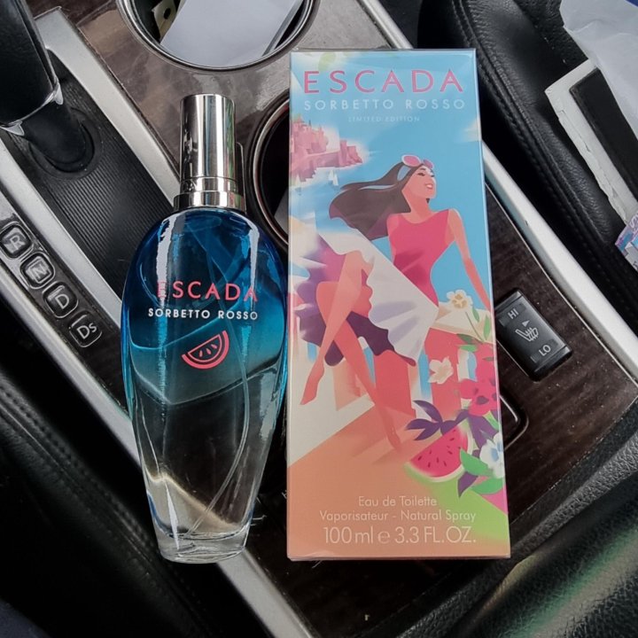 Escada Sorbetto rosso 100ml сорбетто россо эскада