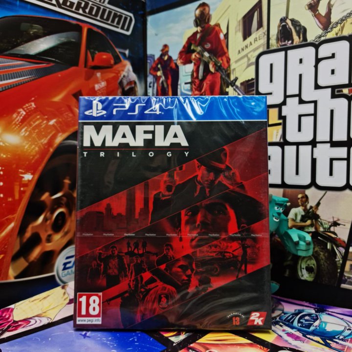 Mafia Trilogy (Rus) NEW Ps4