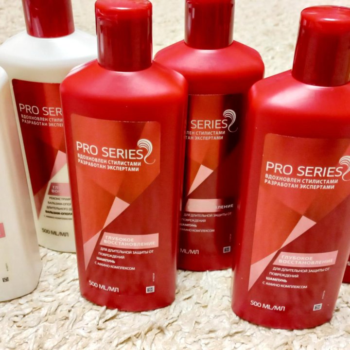 Шампунь и бальзам серии Wella Pro Series