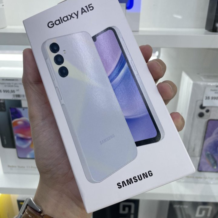 ⚡️ Samsung a15 4/128gb white, blue