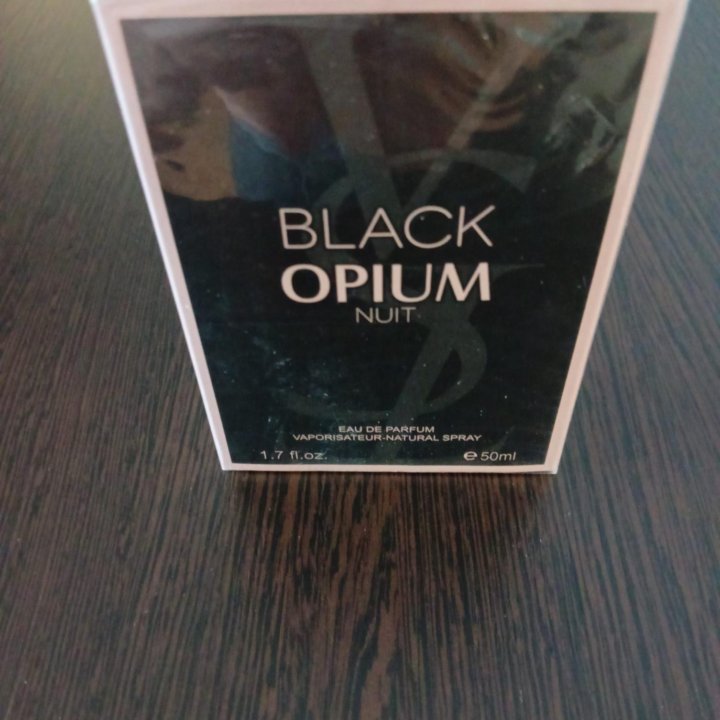 Духи женские yves saint laurent black opium