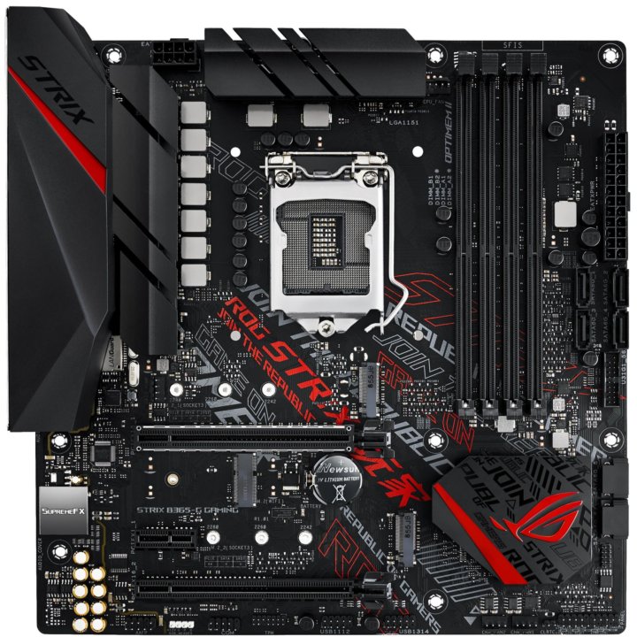 Комплект ASUS ROG STRIX B365-G GAMING, i5-8500