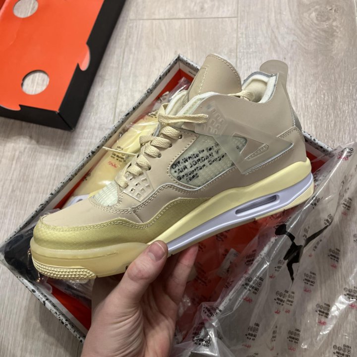 Nike jordan 4 off white