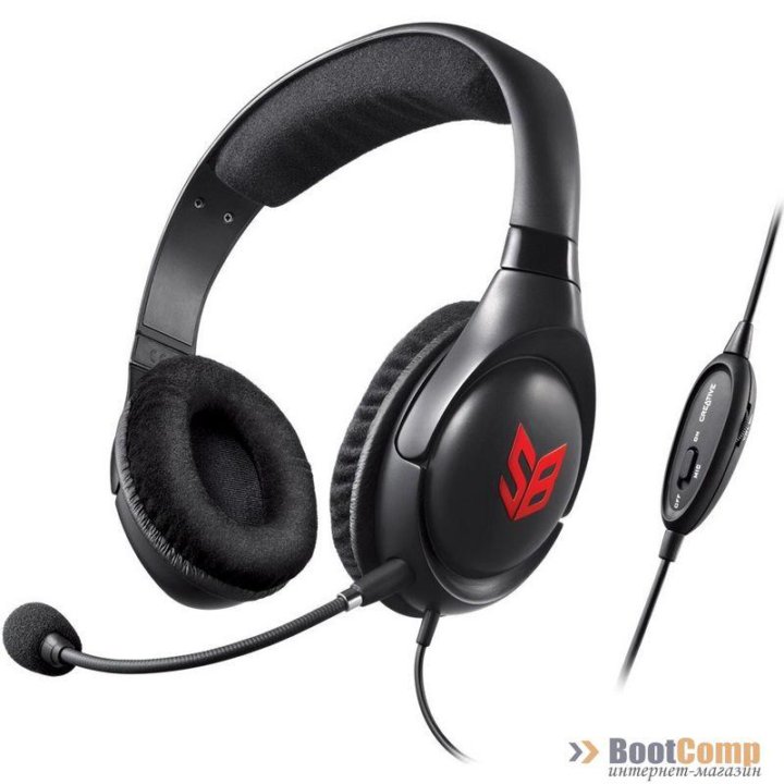 Наушники с микрофоном Creative Sound Blaster Blaze Black