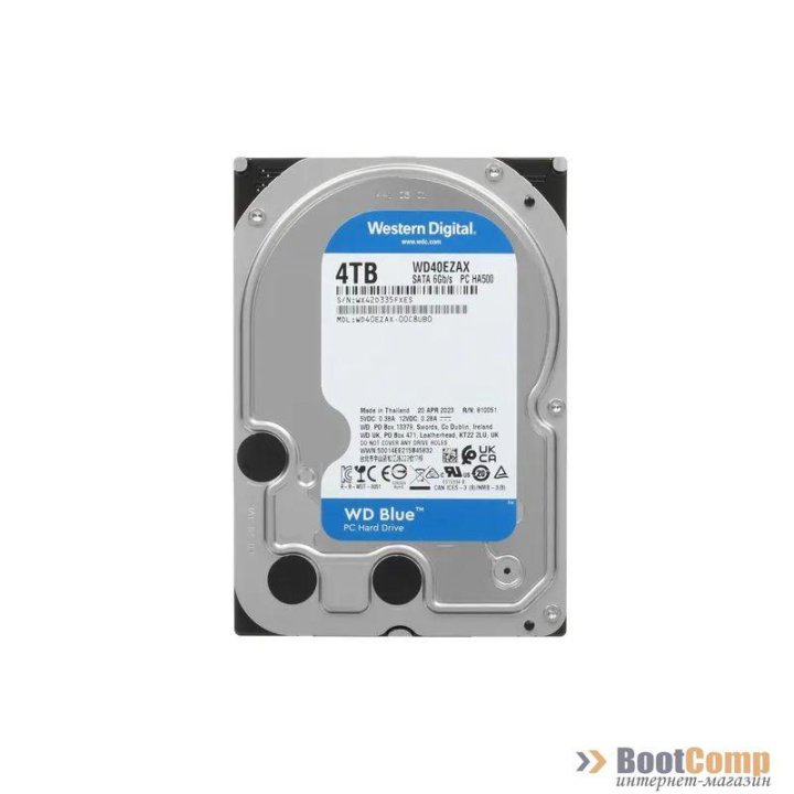 Жесткий диск 4000Gb (4TB) WD Caviar Blue (WD40EZAX)