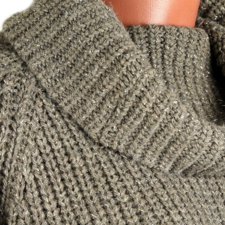 Вязанное платье свитер туника до 54 размера