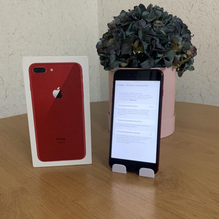 iPhone 8 Plus 64GB Red Product Ростест Идеал