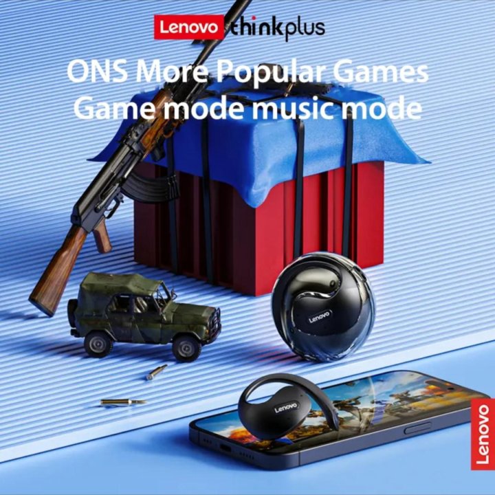 Новые блютуз наушники Lenovo XT 15 Pro.