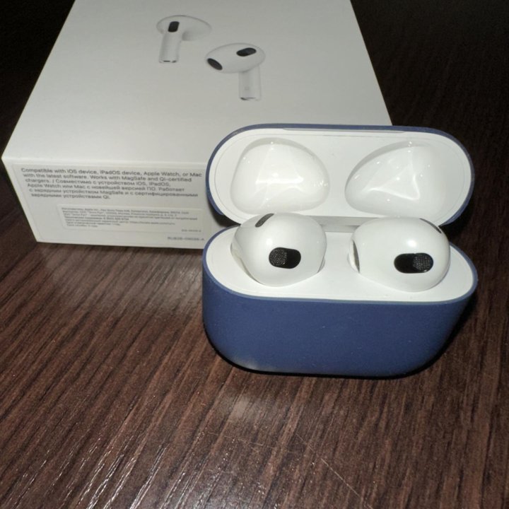 Наушники apple airpods 3 с чехлами