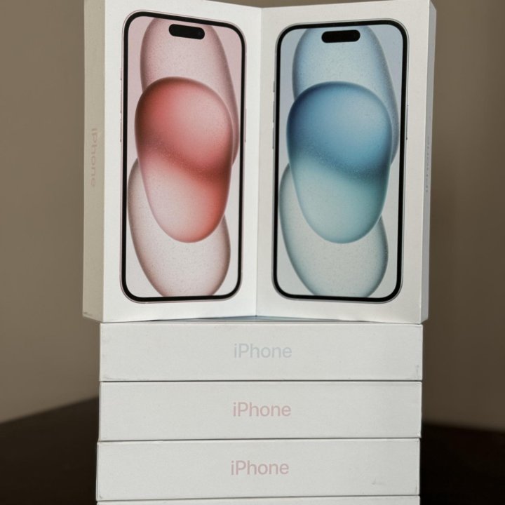 iPhone 15 128gb blue, pink