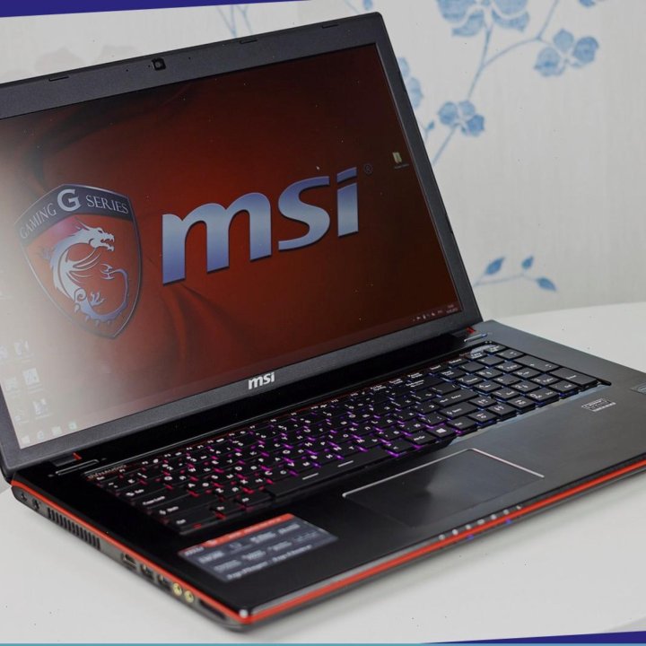 Отличный ноутбук MSI c 8GB ОЗУ