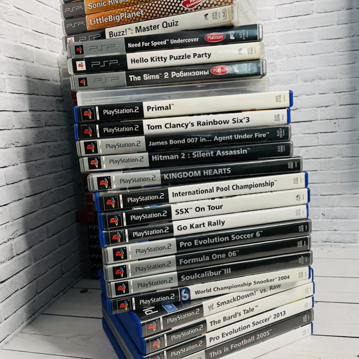 Игры PS2 Лицензионные Игры ПС2