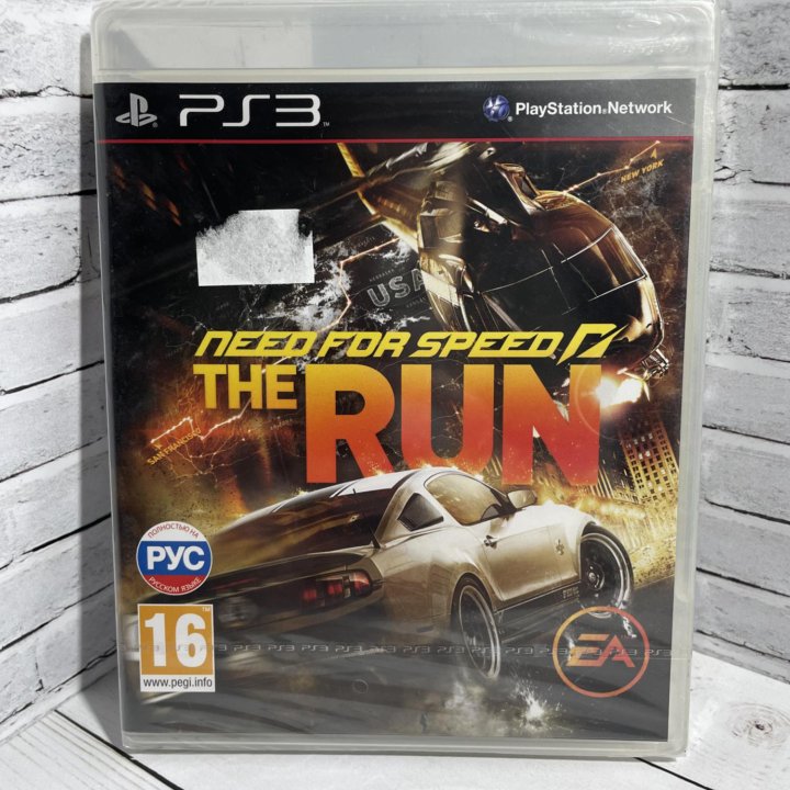 Need for Speed The Run (Рус) Новый Игра PS3