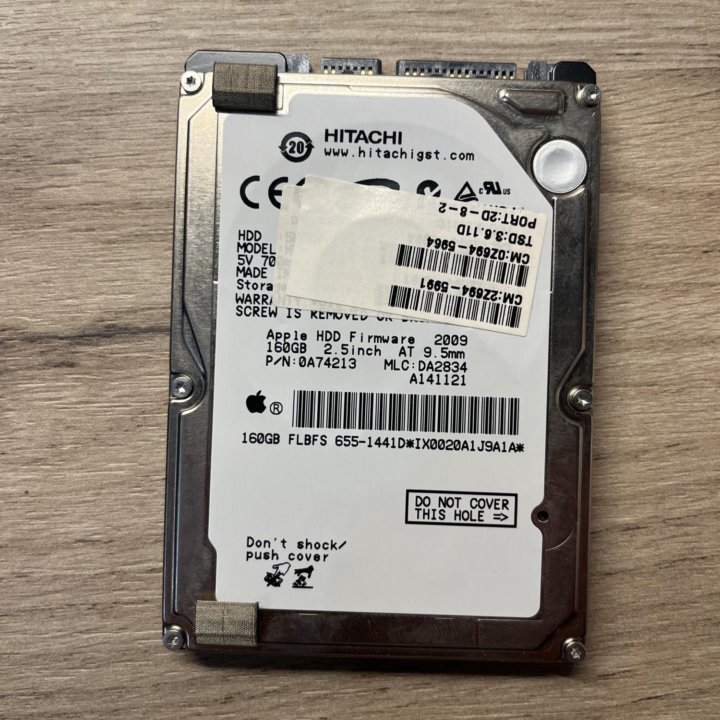 Жесткий диск HDD 160gb apple hitachi