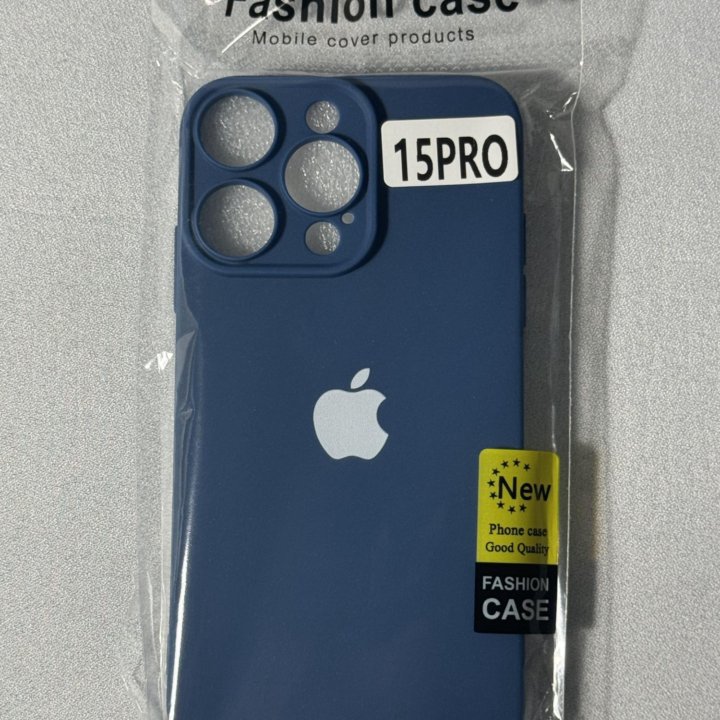 Чехол для iPhone XR в корпусе 15 pro Синий