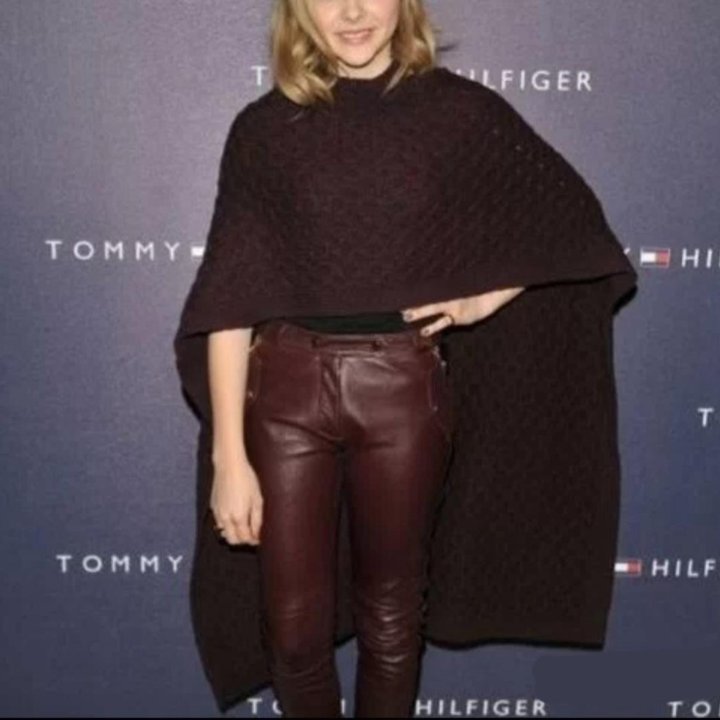 Tommy Hilfiger новые кожаные женские брюки