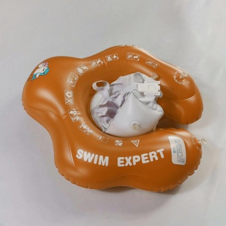 Надувной круг для малашей swim expert trainer