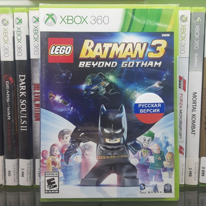 Lego Batman 3 Beyond Gotham (xbox 360, новый, суб)