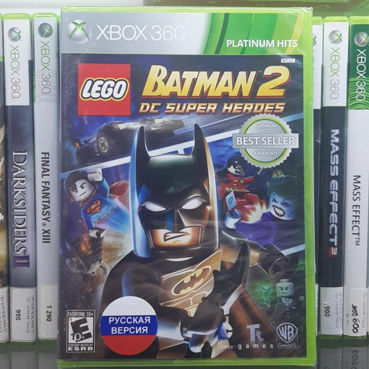 Lego Batman2 DC Super Heros (x 360, новый, суб)