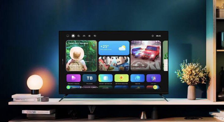 Телевизор Sber SDX -43F2120B, Smart TV