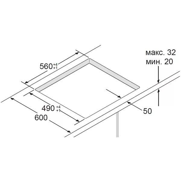 Индукционная варочная панель Samsung NZ64F3NM1AB