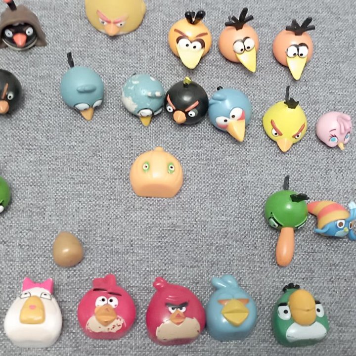 Angry birds птички и свинки из шоколадных яиц