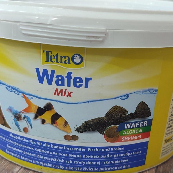 Tetra WaferMix корм-чипсы для всех донных рыб