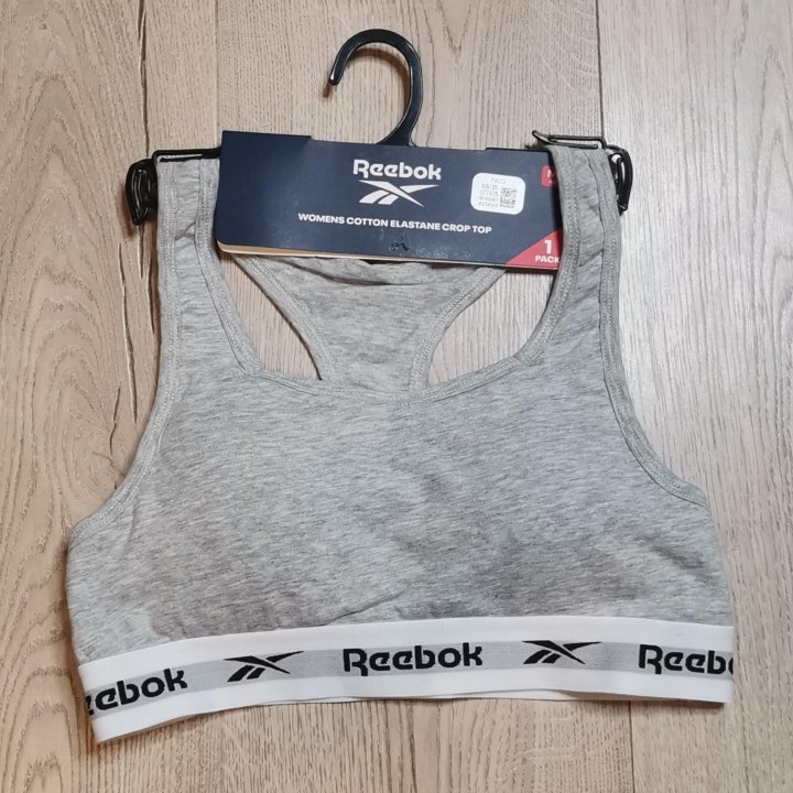 Спортивный топ(бра), новый Reebok