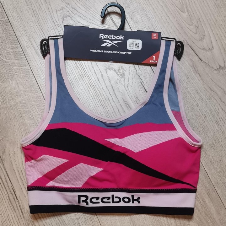 Спортивный топ(бра) Новый Reebok