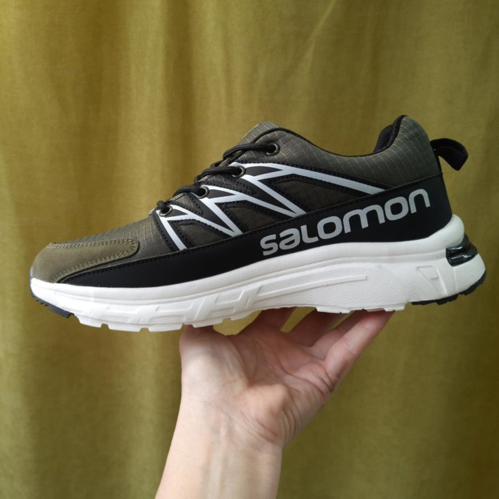 Кроссовки Salomon р-ры 40-46 артикул 134 хаки