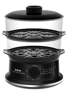 Пароварка Tefal CONVENIENT SERIES VC1401 черный